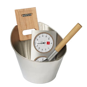 Harvia Steel Accessories Set Stainless Steel Harvia HarviaSteelAccessoriesSetStainlessSteel00.webp