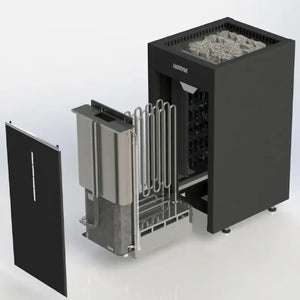 Harvia Virta Combi HL80SA 8KW Sauna Heater (177-431CF) Virta Combi Just Heater / 240V 1-Phase,Virta Combi Heater + Xenio Combi + Stones / 240V 1-Phase,Virta Combi Heater + Fenix Combi + Stones / 240V 1-Phase Harvia HarviaVirtaCombi8KW05.webp