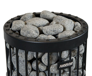 Harvia Rounded Sauna Stones Gentle Steam for a Mellow Sauna Experience
