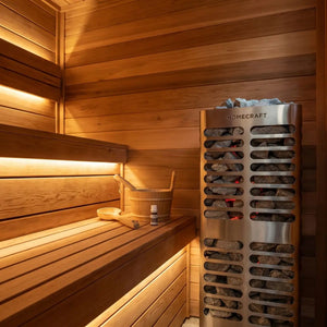 Homecraft Revive 6kW Electric Sauna Heater 240V 1-Phase / No Control / No Stones,240V 1-Phase / No Control / Stones Included,240V 1-Phase / Indoor Control + Wifi Touchpad / No Stones,240V 1-Phase / Indoor Control + Wifi Touchpad / Stones Included,240V 1-Phase / Outdoor Control + Wifi Touchpad / No Stones,240V 1-Phase / Outdoor Control + Wifi Touchpad / Stones Included,240V 1-Phase / Tke 24D Built-in 24-Hour Control / No Stones,240V 1-Phase / Tke 24D Built-in 24-Hour Control / Stones Included,208V 3-Phase / 