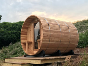 Almost Heaven Huntington 6 Person Canopy Barrel Sauna - photo 4
