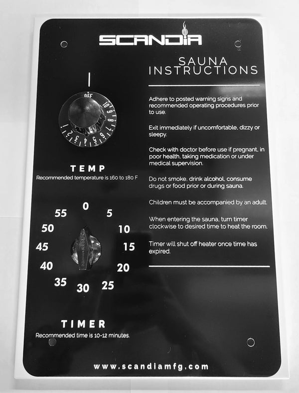 Scandia Face Plate for A Model Controls