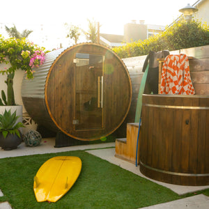Almost Heaven Watoga 4 Person Classic Barrel Sauna - photo 3