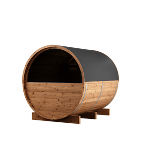 Thermory 6 Person Barrel Sauna No 50 DIY Kit with Window Thermally Modified Spruce Thermory Left_PVC_8862f50c-1ed1-4a5f-943c-b8656bf29f08.png