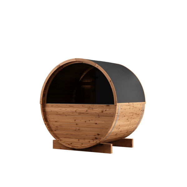Thermory 2 Person Barrel Sauna No 54 DIY Kit with Window