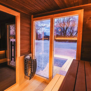 Leil Patio L Outdoor Sauna