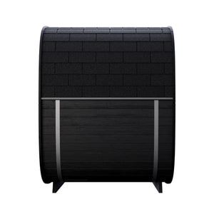 Leil® Black Cube 4 Person Outdoor Sauna Kit Leil® Saunas Leil_SaunasBlackCube4PersonOutdoorSaunaKit_15.webp