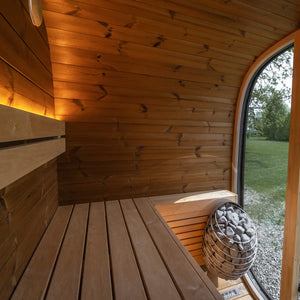 Leil® Black Cube 4 Person Outdoor Sauna Kit Leil® Saunas Leil_SaunasBlackCube4PersonOutdoorSaunaKit_3.webp