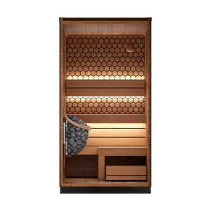Leil® Viva 120 1 Person Outdoor Sauna Kit Leil® Saunas Leil_Viva1201PersonOutdoorSaunaKit_4.webp