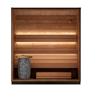 Leil® Viva 210 4 Person Outdoor Sauna Kit Leil® Saunas Leil_Viva2103PersonOutdoorSaunaKit_1.webp