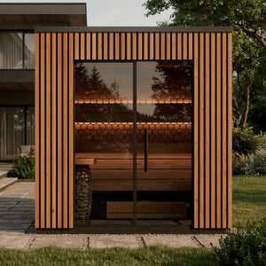 Leil® Viva 210 4 Person Outdoor Sauna Kit Leil® Saunas Leil_Viva2103PersonOutdoorSaunaKit_4.webp