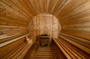 Almost Heaven Lewisburg 6 Person Classic Barrel Sauna - photo 4