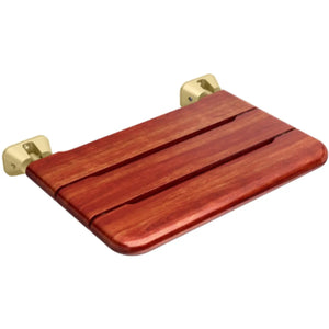 Mr. Steam Wall-Mounted Folding Seat Satin Brass Mr Steam Mr._Steam_Wall-Mounted_Folding_Seat_05.webp