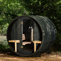 Image for Almost Heaven Audra 4 Person Canopy Barrel Sauna