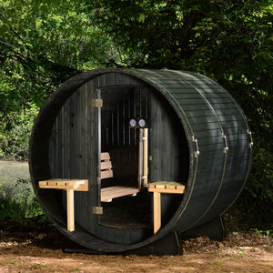 Almost Heaven Audra 4 Person Canopy Barrel Sauna - photo 1