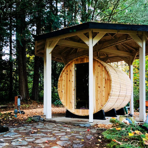 Almost Heaven Princeton 6 Person Classic Barrel Sauna - photo 5