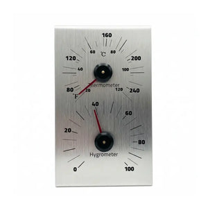 Finnleo Sauna Thermometers & Hygrometers Thermometer - Hygrometer Finnleo RectangularThermometerandHygrometer00.webp