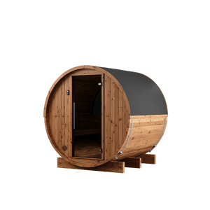 Thermory 4 Person Barrel Sauna No 52 DIY Kit with Window Thermally Modified Spruce,Thermally Modified Spruce - Ignite Thermory Right_PVC_a723ea97-e872-4b76-92e5-3911642f2179.png