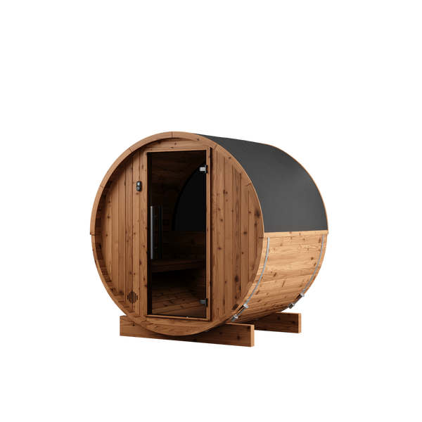 Thermory 2 Person Barrel Sauna No 54 DIY Kit with Window
