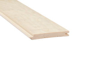 Aspen Sauna Wall Boards - Profile STS4 by Thermory 4.4 Inch Coverage / Per Linear Foot - Sample (Qty 1),4.4 Inch Coverage / 4.9 Linear Foot - 6 Piece Bundle,4.4 Inch Coverage / 5.9 Linear Foot - 6 Piece Bundle,4.4 Inch Coverage / 6.8 Linear Foot - 6 Piece Bundle,4.4 Inch Coverage / 7.8 Linear Foot - 6 Piece Bundle,4.4 Inch Coverage / 8.8 Linear Foot - 6 Piece Bundle,4.4 Inch Coverage / 9.8 Linear Foot - 6 Piece Bundle Thermory Sauna-Aspen-Wall-Paneling-1x5-STS4-2-scaled.webp