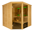 Image for Almost Heaven Himalaya Corner 6 Person Indoor Sauna