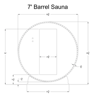 Almost Heaven Essex 4 Person Barrel Sauna Rustic Cedar,Onyx - Stained Southern Pine Almost Heaven Sauna Screenshot2023-10-09at12.32.43PM.png