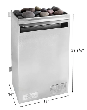 Scandia Electric Ultra Sauna Heater - Medium (6.0KW-9.0KW) 6.0 KW / 208V 1PH / 60 Min - Thermostat on Control Box,6.0 KW / 208V 1PH / 60 Min - Thermostat on Heater,6.0 KW / 208V 1PH / 24 Hour - Thermostat on Control Box,6.0 KW / 240 1PH / 60 Min - Thermostat on Control Box,6.0 KW / 240 1PH / 60 Min - Thermostat on Heater,6.0 KW / 240 1PH / 24 Hour - Thermostat on Control Box,7.5 KW / 208V 1PH / 60 Min - Thermostat on Control Box,7.5 KW / 208V 1PH / 60 Min - Thermostat on Heater,7.5 KW / 208V 1PH / 24 Hour -