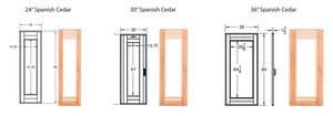 Scandia Cedar Sauna Door - 24" X 80" 24 Inches x 80 Inches / Right,24 Inches x 80 Inches / Left Scandia Screenshot2024-01-14at6.56.11AM.png