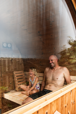 Takoa Half Moon Classic Barrel Sauna — Harvia Collection - photo 14