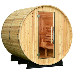 Almost Heaven Seneca 4-6 Person Classic Barrel Sauna - photo 1
