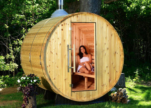 Almost Heaven Seneca 4-6 Person Classic Barrel Sauna - photo 2