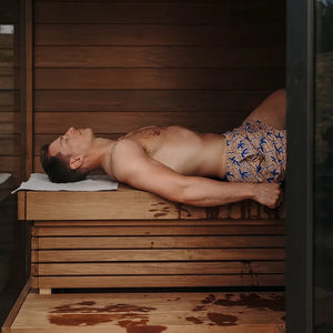 Thermasol Nordic Misty up to 4-5 People Fully Assembled Outdoor Sauna Small / Left / Virta Heater,Small / Left / Wood Burning,Small / Right / Virta Heater,Small / Right / Wood Burning,Medium / Left / Virta Heater,Medium / Left / Wood Burning,Medium / Right / Virta Heater,Medium / Right / Wood Burning ThermaSol ThermasolNordicMistyOutdoorSauna04.webp
