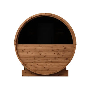Thermory 6 Person Barrel Sauna No 50 DIY Kit with Window