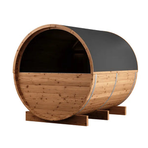 Thermory 6 Person Barrel Sauna No 50 DIY Kit with Window