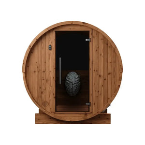 Thermory 6 Person Barrel Sauna No 62 DIY Kit with Window