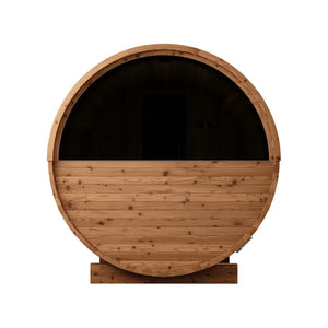 Thermory 6 Person Barrel Sauna No 62 DIY Kit with Window