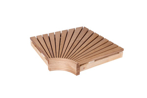 Thermally Modified Aspen Prebuilt Sauna Bench Corner - by Thermory 20 inches,24 inches Thermory Thermory_Sauna_bench-module-140_corner_600x600_thermo-aspen_1920_1.jpg