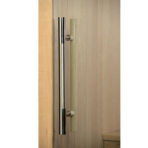 Almost Heaven Spectacle 2 Person Indoor Sauna Rustic Cedar,Fir Almost Heaven Sauna Vision_Series_Detail_Door_Handle.jpg