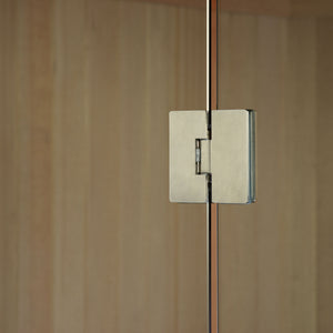 Almost Heaven Oasis 4 Person Indoor Sauna Rustic Cedar,Fir Almost Heaven Sauna Vision_Series_Detail_Hinge_9e50968a-d083-4197-b98e-61f4bd43f97a.jpg