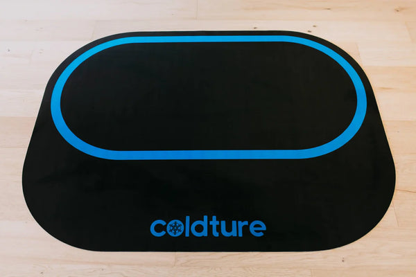 Dry Mat for Cold Plunge Tub Classic / "Find Your Courage",Classic / "Surrender To The Cold",Classic / "Pause...Breath",Barrel / "Find Your Courage",Barrel / "Surrender To The Cold",Barrel / "Pause...Breath" Coldture coldture-232.webp