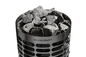 Homecraft Apex 15kW Electric Sauna Heater 240V 1-Phase / No Control / No Stones,240V 1-Phase / No Control / Stones Included,240V 1-Phase / Indoor Control + Wifi Touchpad / No Stones,240V 1-Phase / Indoor Control + Wifi Touchpad / Stones Included,240V 1-Phase / Outdoor Control + Wifi Touchpad / No Stones,240V 1-Phase / Outdoor Control + Wifi Touchpad / Stones Included,240V 1-Phase / Tke 24D Built-in 24-Hour Control / No Stones,240V 1-Phase / Tke 24D Built-in 24-Hour Control / Stones Included,208V 3-Phase / N