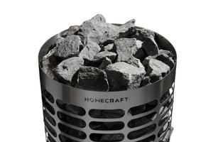 Homecraft Apex 12kW Electric Sauna Heater 240V 1-Phase / No Control / No Stones,240V 1-Phase / No Control / Stones Included,240V 1-Phase / Indoor Control + Wifi Touchpad / No Stones,240V 1-Phase / Indoor Control + Wifi Touchpad / Stones Included,240V 1-Phase / Outdoor Control + Wifi Touchpad / No Stones,240V 1-Phase / Outdoor Control + Wifi Touchpad / Stones Included,240V 1-Phase / Tke 24D Built-in 24-Hour Control / No Stones,240V 1-Phase / Tke 24D Built-in 24-Hour Control / Stones Included,208V 3-Phase / N