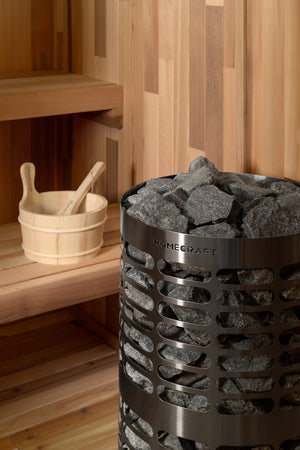 Homecraft Apex 18kW Electric Sauna Heater 208V 3-Phase / No Control / No Stones,208V 3-Phase / No Control / Stones Included,208V 3-Phase / Indoor Control + Wifi Touchpad / No Stones,208V 3-Phase / Indoor Control + Wifi Touchpad / Stones Included,208V 3-Phase / Outdoor Control + Wifi Touchpad / No Stones,208V 3-Phase / Outdoor Control + Wifi Touchpad / Stones Included,208V 3-Phase / Tke 24D Built-in 24-Hour Control / No Stones,208V 3-Phase / Tke 24D Built-in 24-Hour Control / Stones Included Homecraft cylind