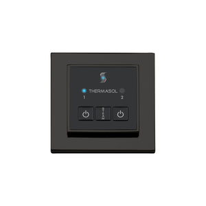 ThermaSol Easy Start Control Square in Matte Black Finish Matte Black / Square ThermaSol esm-mb.jpg