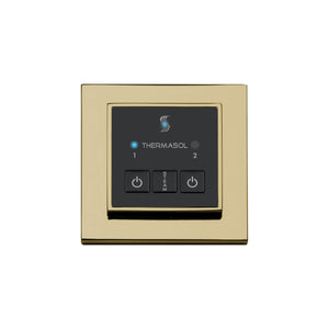 ThermaSol Easy Start Control Square in Polished Brass Finish Polished Brass / Square ThermaSol esm-pb.jpg