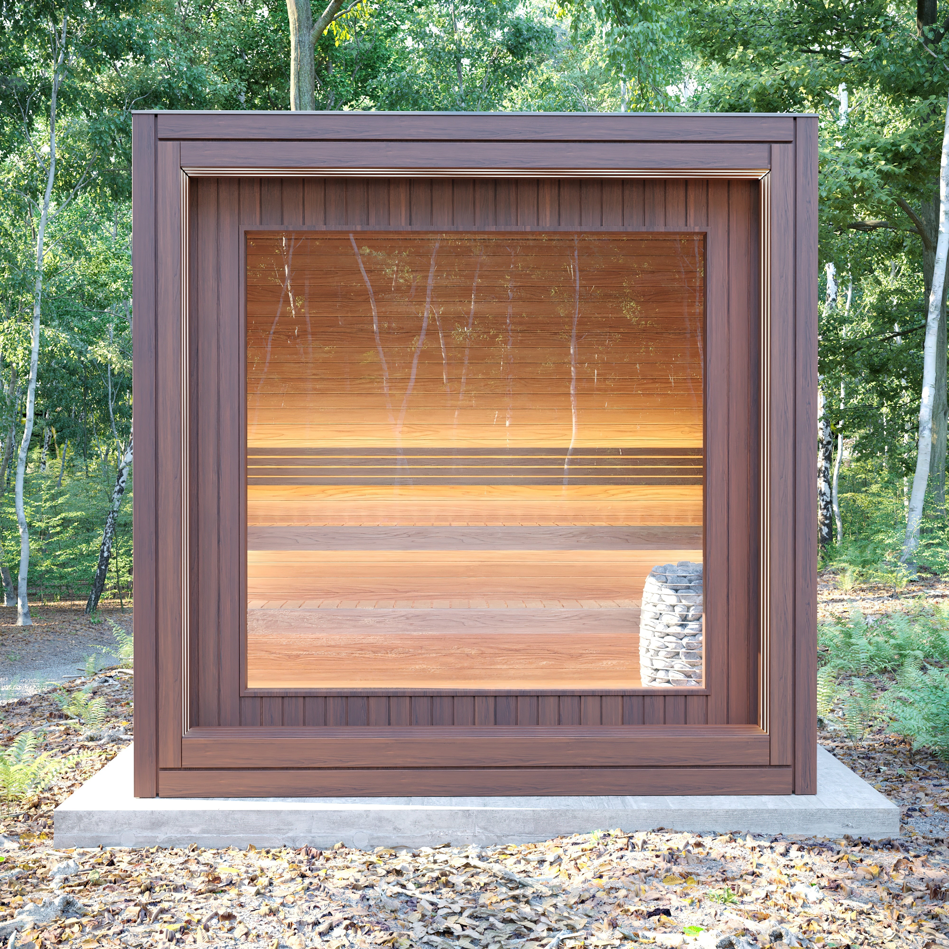 Järvi Outdoor Sauna by Finnish Sauna Builders