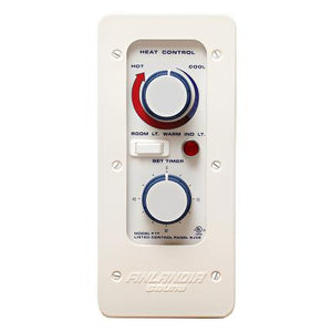 Finlandia FIN-45 Sauna Heater(100-210cf) Red Enamel 240V 1PH,Stainless Steel 240V 1PH,Red Enamel 208V 3PH,Stainless Steel 208V 3P Finlandia Sauna finlandia-f1-t-sauna-heater-external-controls.jpg