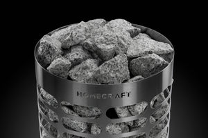 Homecraft Apex Mini 7.5kW Electric Sauna Heater 240V 1-Phase / No Control / No Stones,240V 1-Phase / No Control / Stones Included,240V 1-Phase / Indoor Control + Wifi Touchpad / No Stones,240V 1-Phase / Indoor Control + Wifi Touchpad / Stones Included,240V 1-Phase / Outdoor Control + Wifi Touchpad / No Stones,240V 1-Phase / Outdoor Control + Wifi Touchpad / Stones Included,240V 1-Phase / Tke 24D Built-in 24-Hour Control / No Stones,240V 1-Phase / Tke 24D Built-in 24-Hour Control / Stones Included,208V 3-Pha