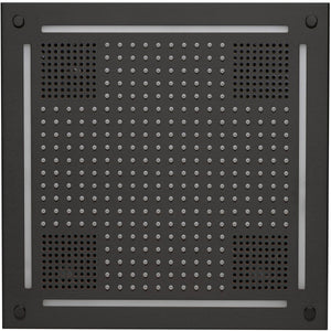 ThermaSol Hydrovive Light, Sound, Rain system Square in Matte Black Finish Matte Black / Square ThermaSol hvlsrsq-mb.jpg