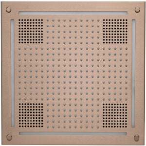 ThermaSol Hydrovive Light, Sound, Rain system Square in Satin Nickel Finish Satin Nickel / Square ThermaSol hvlsrsq-sn.jpg